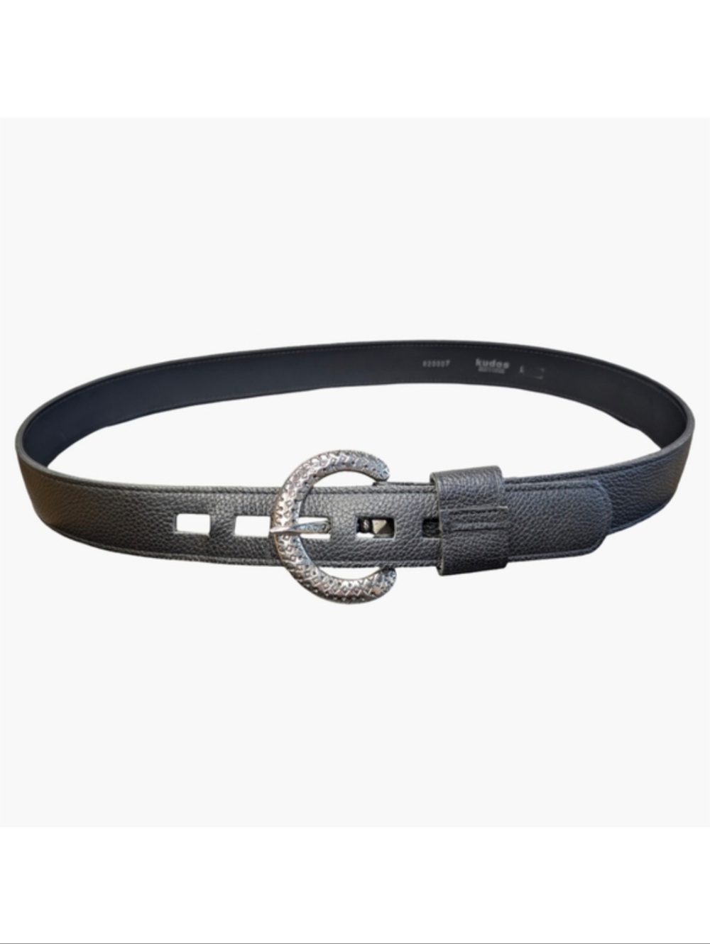 Kudos Genuine Leather Belt | Made in Canada | Fits 34.5"–40" Waist